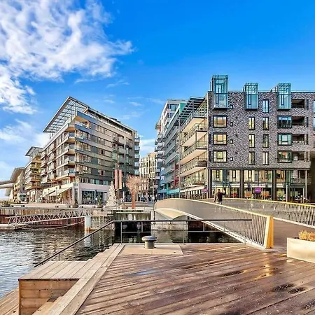 Tjuvholmen - Balcony With Seaview & 2 Bedrooms